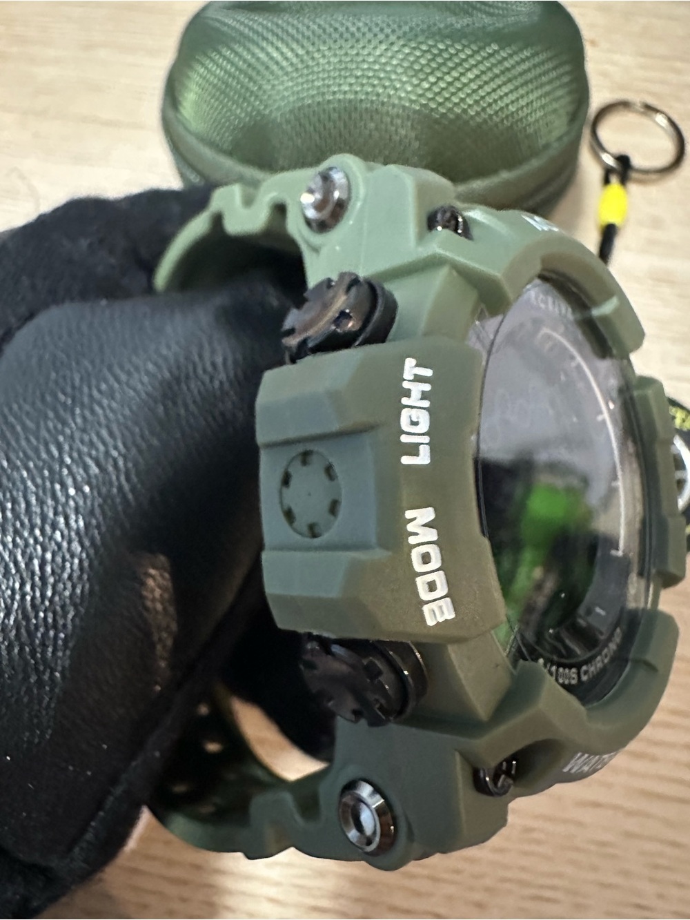 Activa x Invicta Rally 50mm Army Green Digital Watch Set ACW-GA-M-105 - Picture 7 of 13
